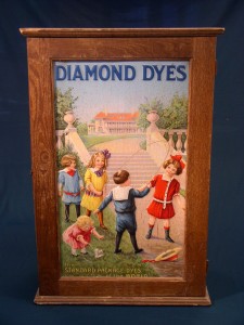 Diamond Dye Cabinet with tin front